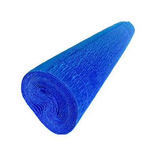 Papel Crepé Color Azul 50 cm x 2 m - 10 Pliegos