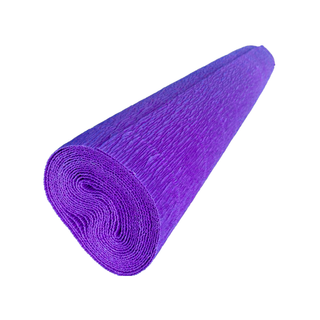Papel Crepé Color Morado 50 cm x 2 m - 10 Pliegos
