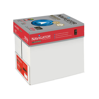 Papel Para Impresión Bond Tamaño Carta 75 gr Marca Navigator - 10 Paquetes Con 500 Hojas c/u