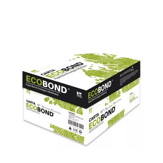 Papel Para Impresión Ecobond Tamaño Carta Blancura 95% Marca Copamex - 10 Paquetes Con 500 Hojas c/u