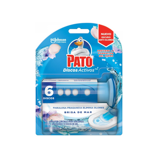 Pato Purific Discos Activos Aplicador con 6 Discos- 1 Pieza
