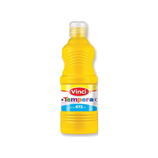 Pintura Témpera Color Amarillo 473ml Marca Vinci - 1 Pieza