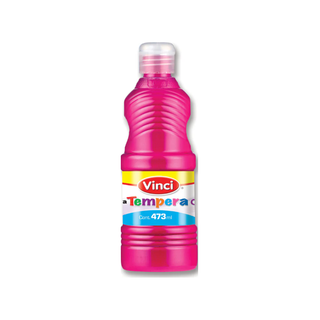 Pintura Témpera Color Rosa Mexicano 473ml Marca Vinci - 1 Pieza