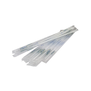Popote Transparente Estándar Marca Primo - 1 Caja con 150 Piezas