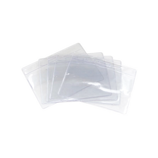 Porta Gafete Material Plástico Marca Prosevi - 1 Paquete Con 100 Piezas