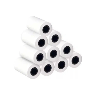Rollo de Papel Térmico 57mm x 20mm - 1 Paquete de 20 Piezas