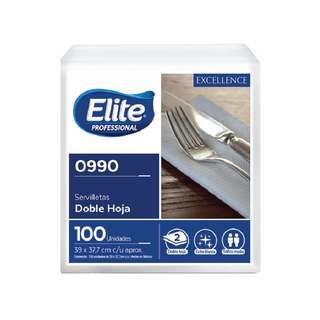 Servilleta de Lujo Elite Pro - 1 Paquete de 100 servilletas