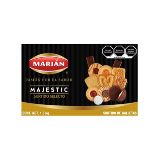 Surtido Selecto De Galletas 1.5 kg Marca Marian - 1 Caja