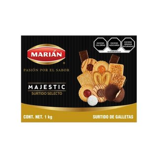 Surtido Selecto De Galletas 1 kg Marca Marian - 1 Caja