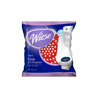 Tapete Liso para Mingitorio Aroma Cereza Color Rojo Marca Wiese - 1 Pieza