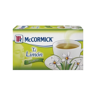 Té de Limón 32.4 g Marca McCormick - 1 Caja de 25 Sobres