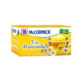 Té de Manzanilla 32.4 g Marca McCormick - 1 Caja de 50 Sobres