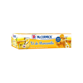Té de Manzanilla Marca McCormick - 200 Sobres de 1.2 g c/u