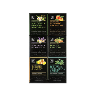 Té Surtido Variedad de Sabores Premium Marca Member's Mark - Caja con 120 Sobres
