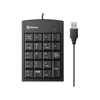 Teclado Numérico Usb Alámbrico Marca Steren - 1 Pieza