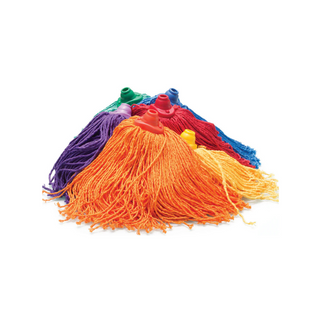 Trapeador de Microfibra Color Naranja Marca Castor - 1 Pieza