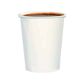 Vaso Térmico Encerado Biodegradable de 10 oz Marca WeCare - 1 Paquete de 50 Piezas